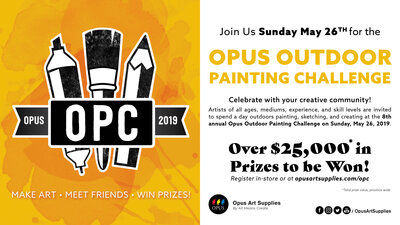 Opus Outdoor Painting Challenge @ Fisherman's Wharf Park - May 26, 2019