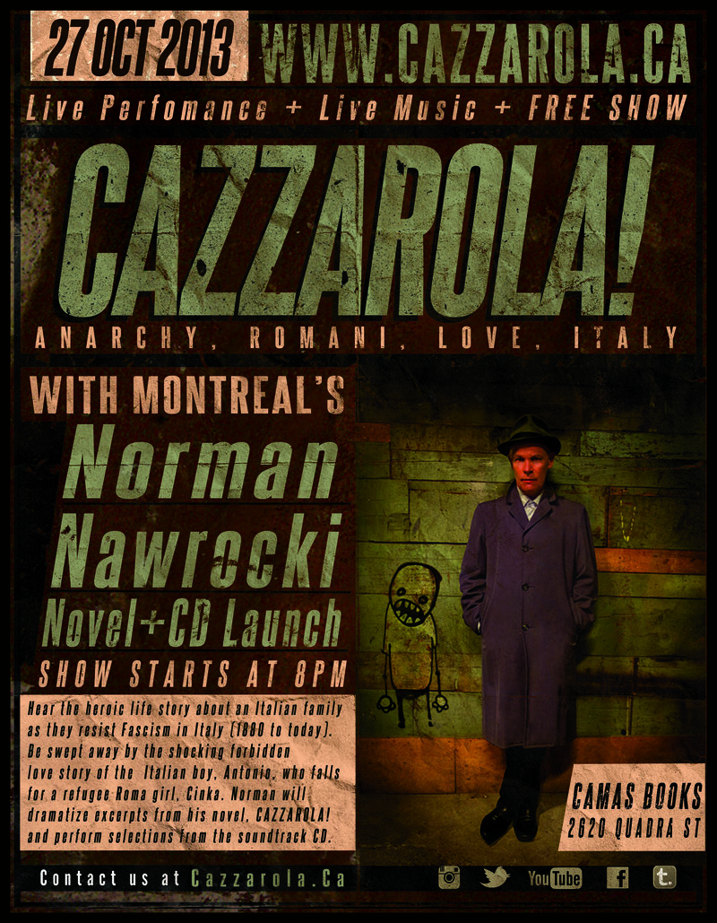 CAZZAROLA! Camas Books: Norman Nawrocki @ Camas Book and Infoshop Oct 27 2013 - May 20th @ Camas Book and Infoshop