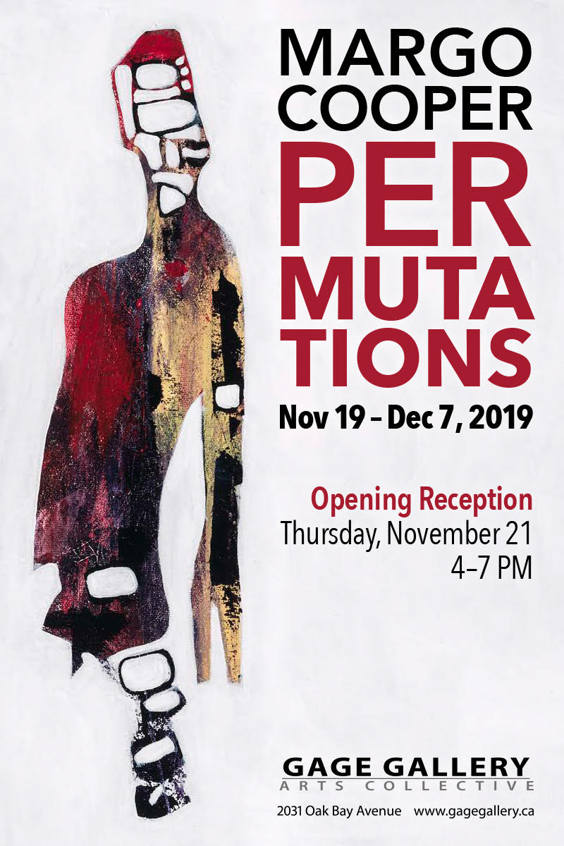 Permutations: Margo Cooper @ Gage Gallery Arts Collective - Nov 19, 2019