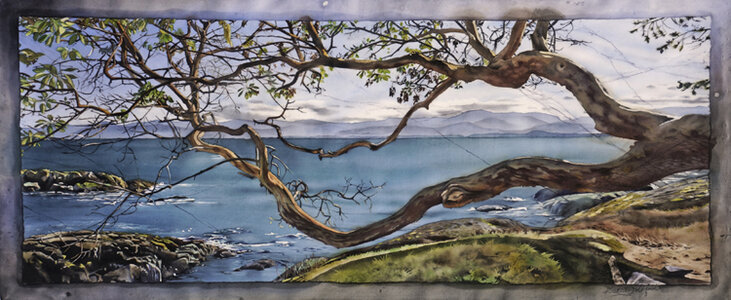 Reach over Salish Sea by 
Kirsten T.O. Sheffield