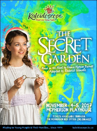 The Secret Garden @ McPherson Playhouse Nov 4 2017 - May 1st @ McPherson Playhouse