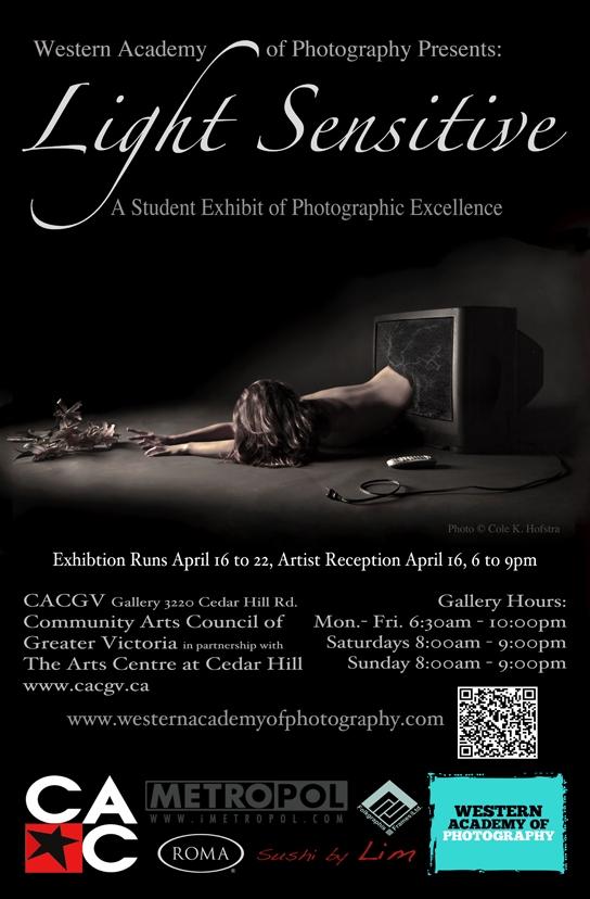 Light Sensitive @ Victoria Arts Council Apr 16 2012 - Jun 3rd @ Victoria Arts Council