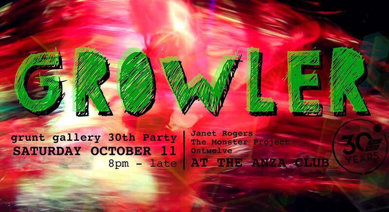 GROWLER: Ostwelve , The Monster Project @ The Anza Club - Oct 11, 2014