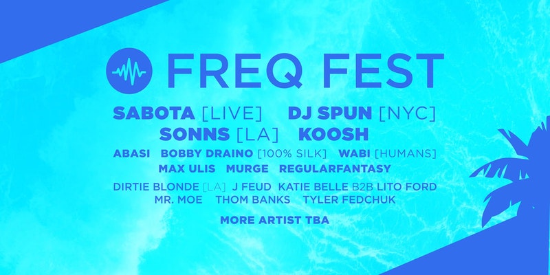 Freq Fest 2017: see fb event for details @ Copper Owl - Aug 05, 2017