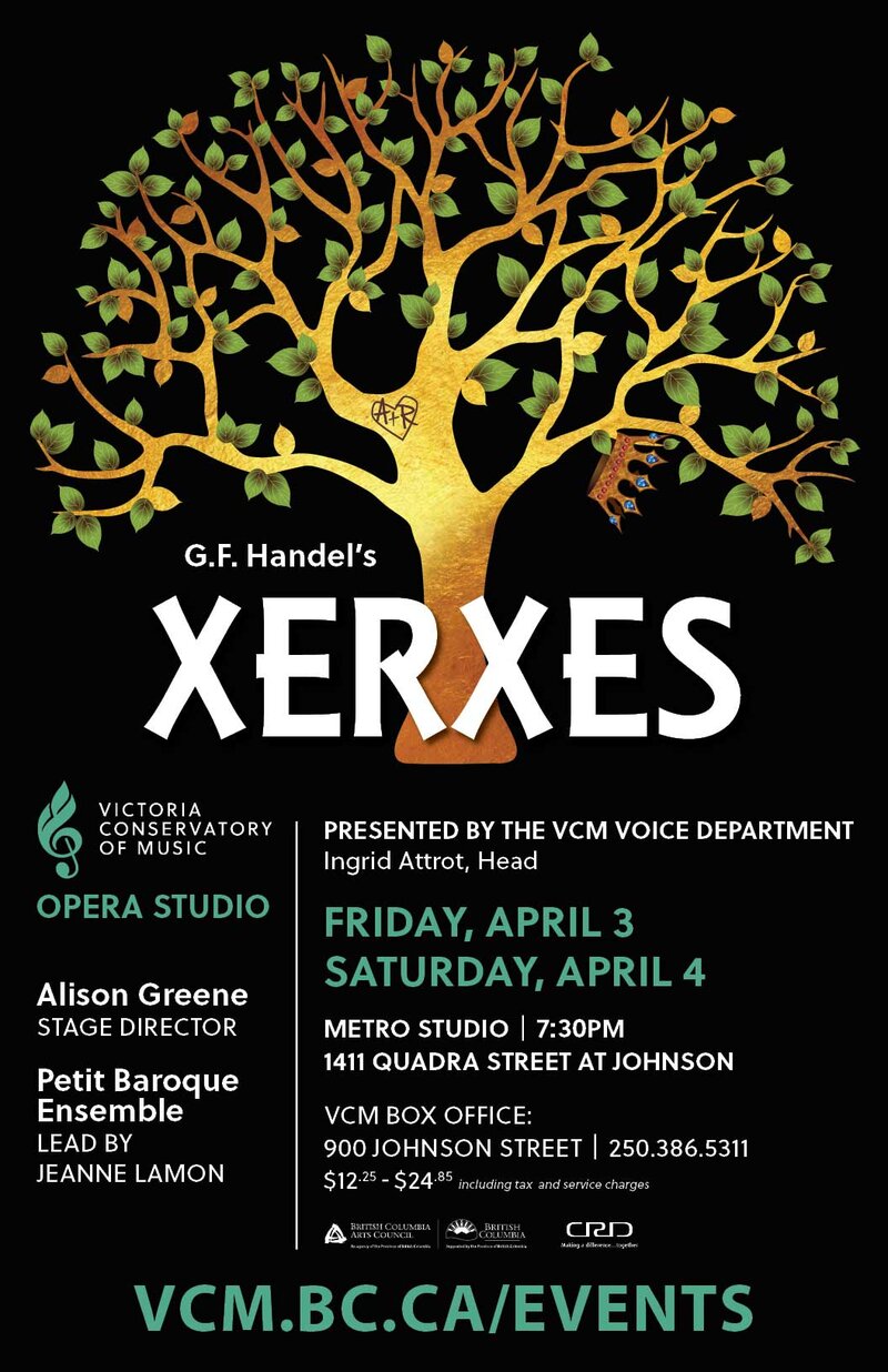 Opera Studio presents Xerxes @ Metro Studio - Apr 03, 2020