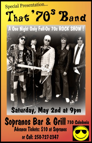 That '70s Band @ Soprano's May 2 2009 - May 8th @ Soprano's