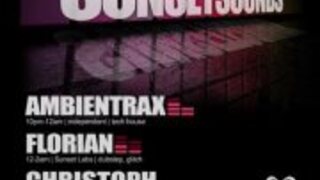 Sunset Sounds 9: Florian, Christoph Maitland, Steve Velocity, Ambientraxx @ Sunset Labs Jun 15 2012 - May 6th @ Sunset Labs