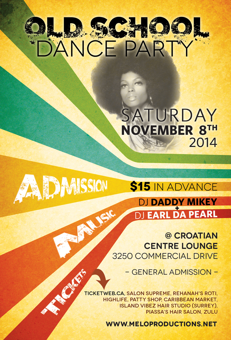 OLD SCHOOL DANCE PARTY: Daddy Mikey, EARL DA PEARL @ Croatian Cultural Center Nov 8 2014 - May 6th @ Croatian Cultural Center