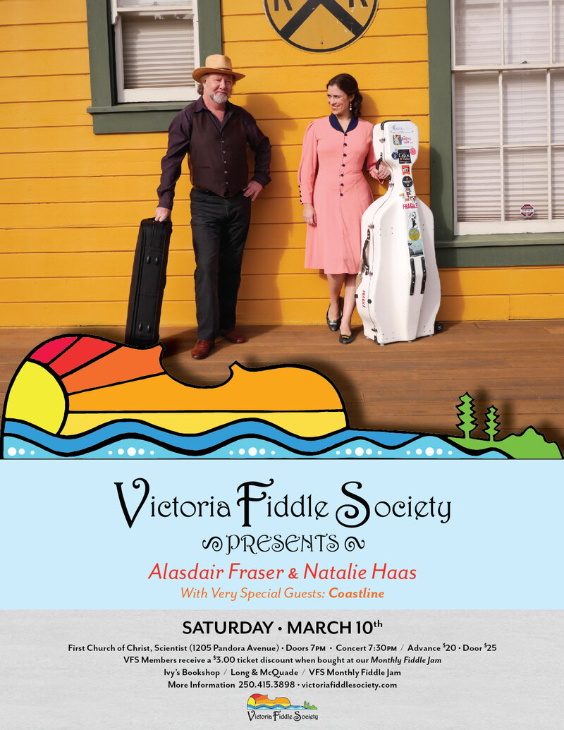 Alasdair Fraser & Natalie Haas in Concert @  - Mar 10, 2018