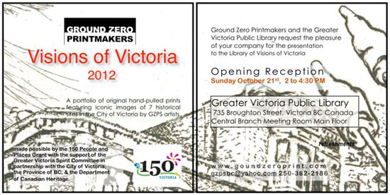 Visions of Victoria 2012 @ Greater Victoria Public Library - Central Branch - Oct 21, 2012