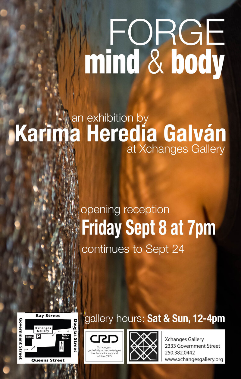 Forge Mind & Body: Karima Heredia @ Xchanges Gallery - Sep 08, 2017