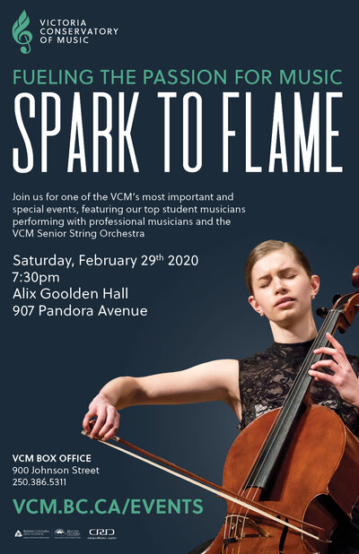 Spark to Flame Student Showcase Concert @ Alix Goolden Performance Hall - Feb 29, 2020