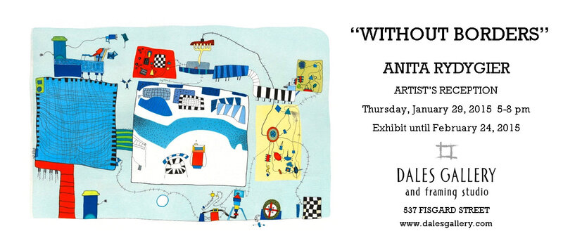 Without Borders by Anita Rydygier @ Fortune Gallery - Jan 29, 2015
