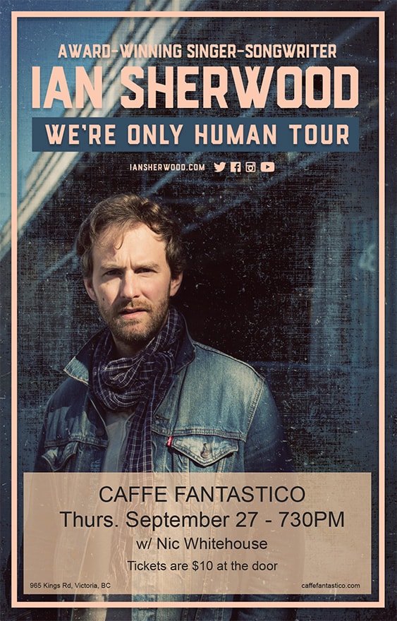 Ian Sherwood, Nic Whitehouse @ Caffe Fantastico Sep 27 2018 - May 5th @ Caffe Fantastico