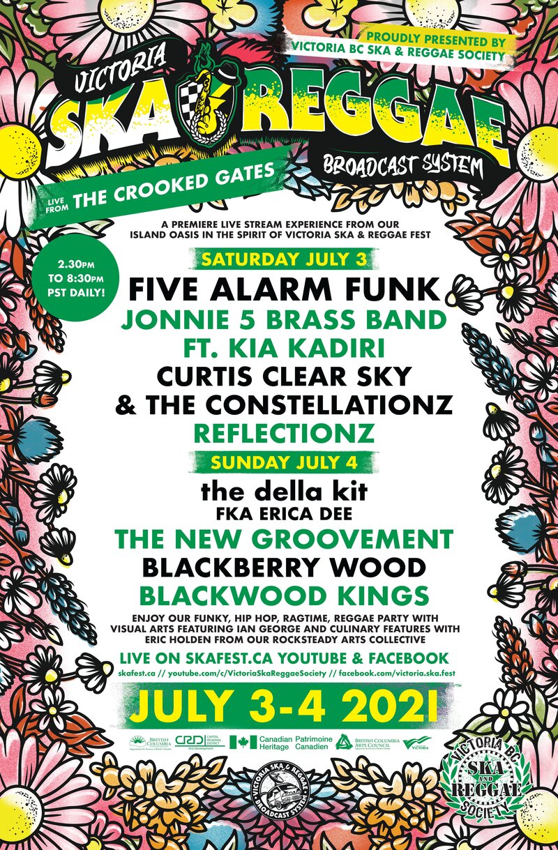 Live from the Crooked Gates (Day 2): The Della Kit fka Erica Dee, The New Groovement, Blackberry Wood, Blackwood Kings @ The Crooked Gates Jul 4 2021 - May 1st @ The Crooked Gates