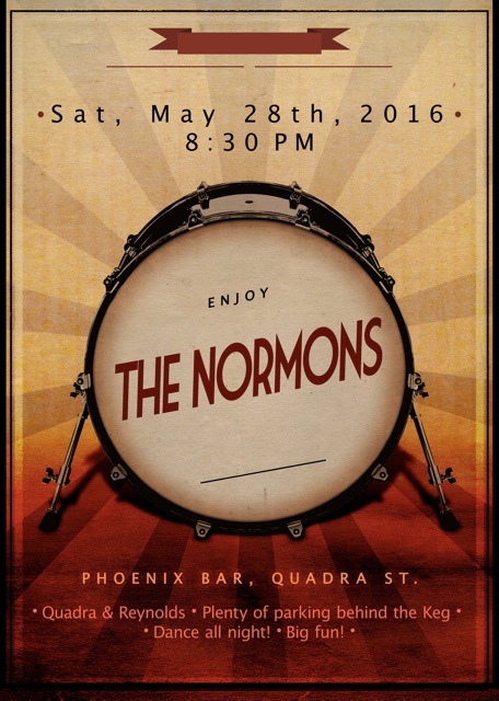 The Normons @ The Phoenix Bar and Grill May 28 2016 - May 6th @ The Phoenix Bar and Grill