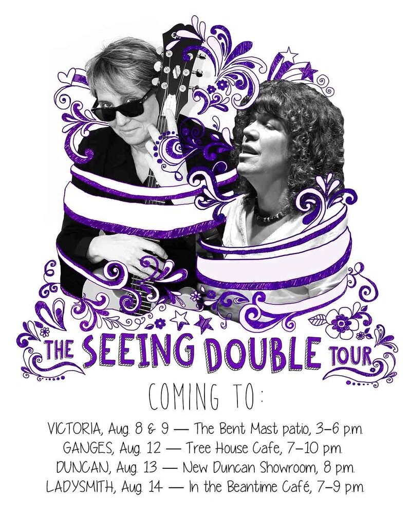 The Seeing Double Tour: Jenica Rayne, Cheryl Cohen @ The Bent Mast Aug 9 2015 - May 1st @ The Bent Mast