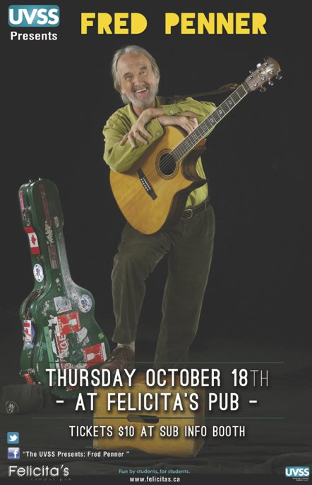 Fred Penner @ Felicita's Pub Oct 18 2012 - Jun 9th @ Felicita's Pub