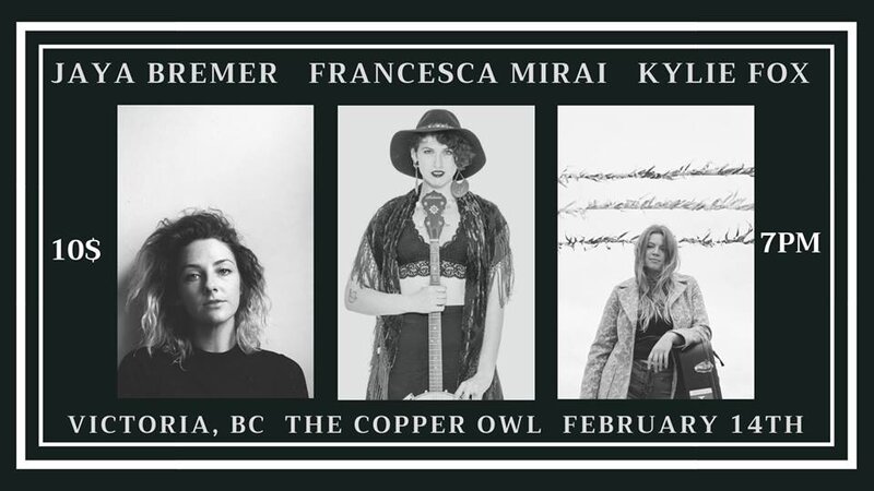 Jay Bremer, Francesca Mirai, Kylie Fox @ Copper Owl Feb 14 2019 - Jun 6th @ Copper Owl