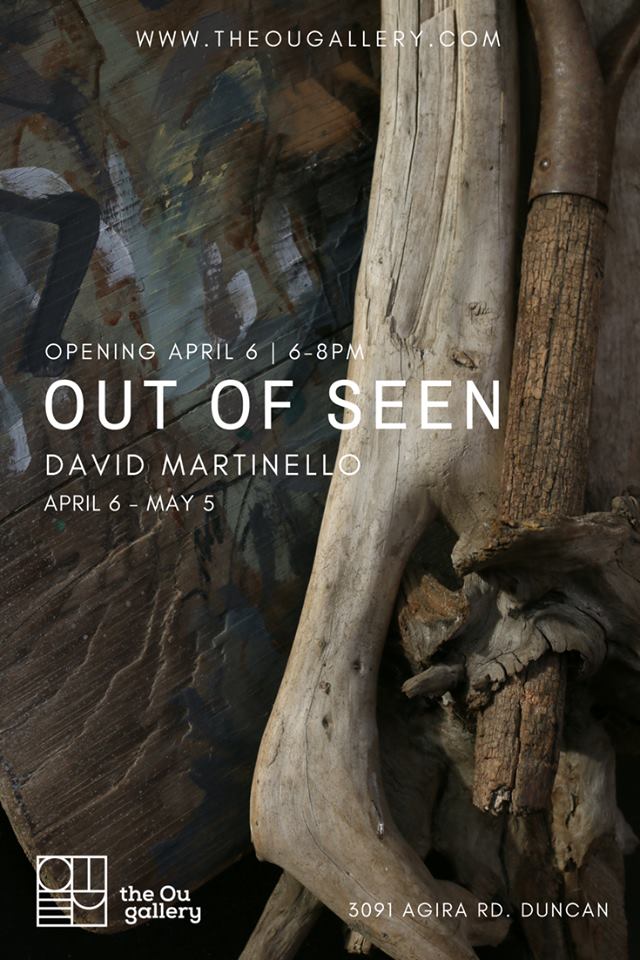 Out of Seen: David Martinello @ The Ou Gallery Apr 6 2018 - Jun 14th @ The Ou Gallery