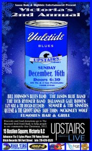 Upstairs LIVE Presents: Yuletide Blues Charity Concert @ Upstairs Dec 16 2012 - Jun 6th @ Upstairs