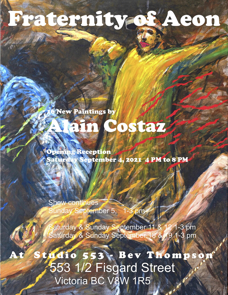 Fraternity of Aeon: Alain Costaz @ Studio 553 Sep 19 2021 - May 7th @ Studio 553