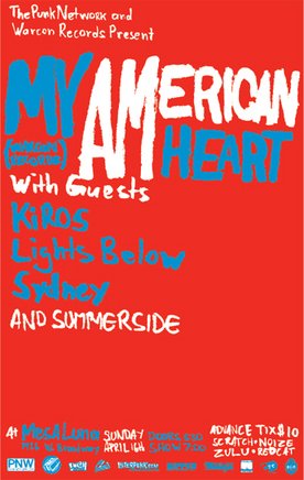 My American Heart, Kiros, Lights Below, Summerside, Sydney @ Mesa Luna - Apr 16, 2006