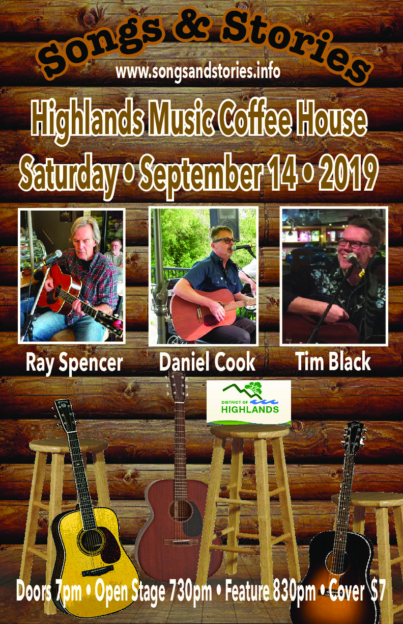 Ray Spencer, Daniel Cook, Tim Black @ Caleb Pike House Sep 14 2019 - May 1st @ Caleb Pike House