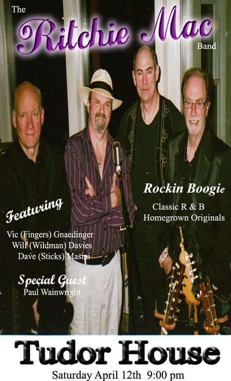 Rockin Classics, Funky R & B: The Ritchie Mac Band @ Tudor House - Apr 12, 2008