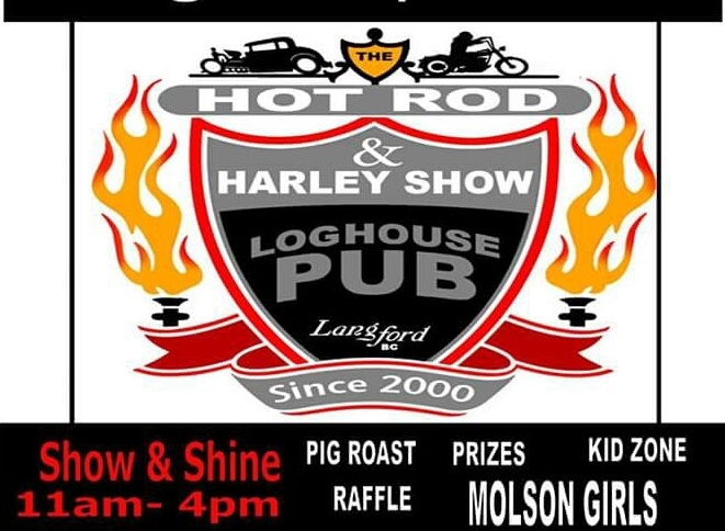 15th Annual Hot Rod & Harley Show: Pulse Radio @ Loghouse Pub - Sep 12, 2015