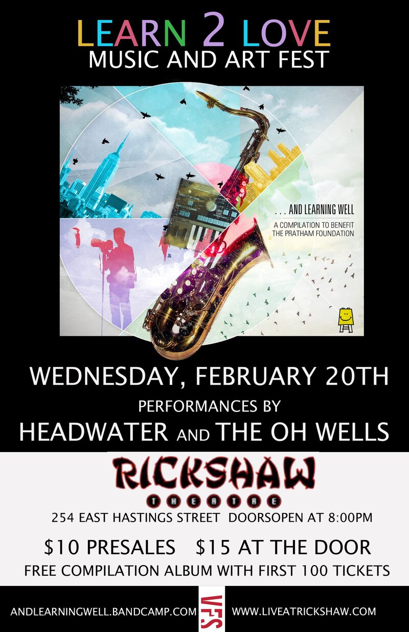 The Oh Wells, Headwater  @ Rickshaw Theatre Feb 20 2013 - May 8th @ Rickshaw Theatre