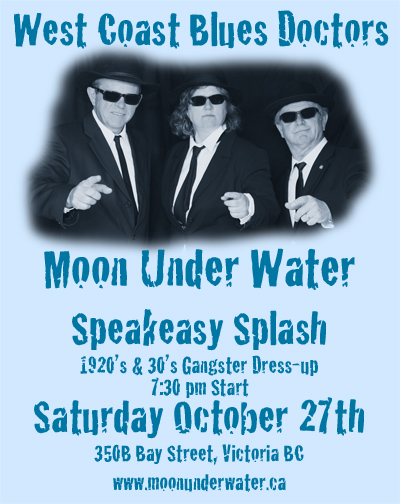 Speakeasy Splash: West Coast Blues Doctors @ Brass Monkey Taproom Oct 27 2012 - May 16th @ Brass Monkey Taproom