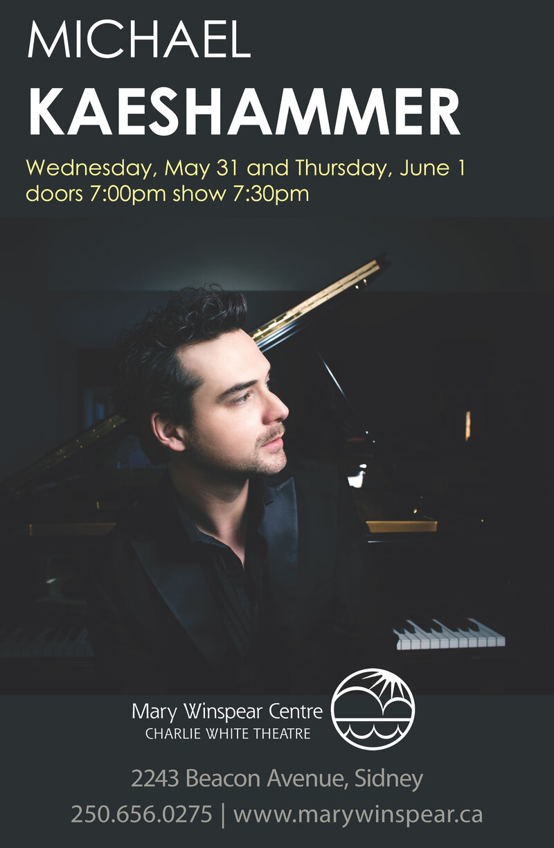 Michael Kaeshammer @ Mary Winspear Centre May 31 2017 - May 12th @ Mary Winspear Centre