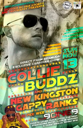 COLLIE BUDDZ & NEW KINGSTON w/GAPPY RANKS & DJ Pee Wee COME TO THE ISLAND FOR A CANADIAN EXCLUSIVE SPECIAL!: COLLIE BUDDZ, New Kingston, Gappy Ranks, DJ Pee Wee @ Distrikt Nov 13 2011 - May 13th @ Distrikt