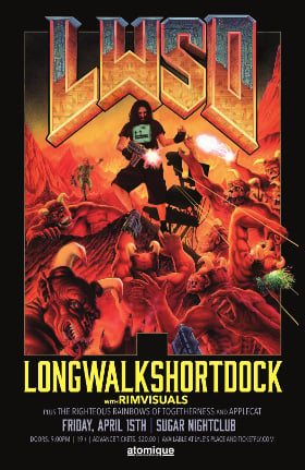 Longwalkshortdock, The Righteous Rainbows of Togetherness, Applecat @ Capital Ballroom Apr 15 2016 - May 9th @ Capital Ballroom