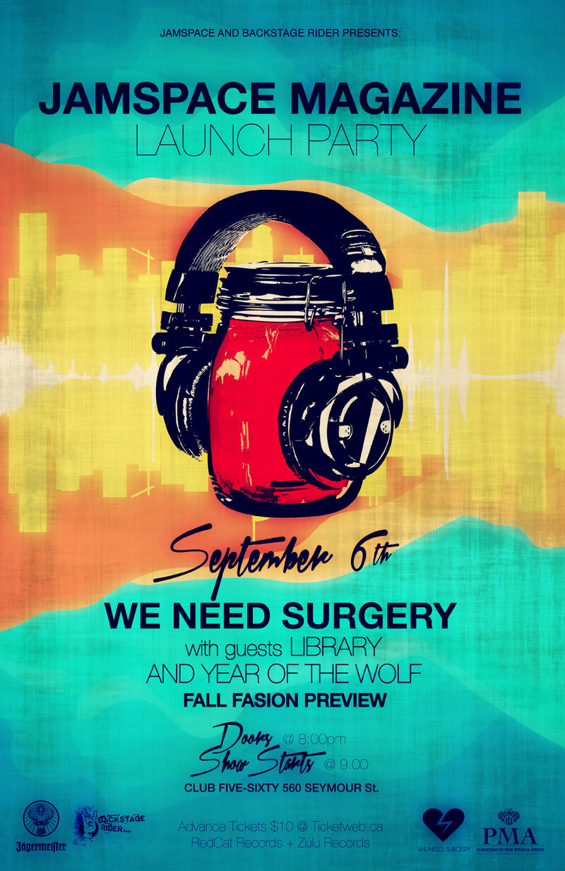 We Need Surgery, Library, Year of the Wolf @ FIVESIXTY Sep 6 2012 - May 10th @ FIVESIXTY