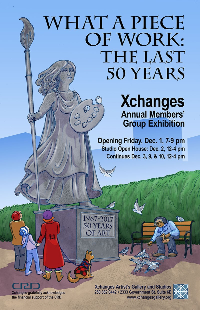 What a Piece of Work: The Last 50 years. An Exhibition by Xchanges Members @ Xchanges Gallery - Dec 02, 2017