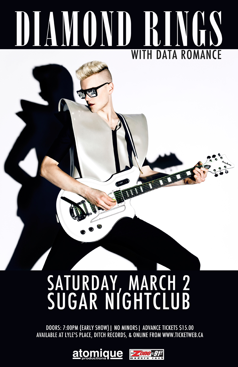 Diamond Rings, Data Romance @ Capital Ballroom - Mar 02, 2013