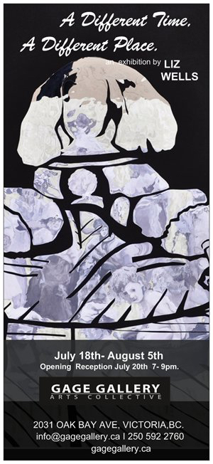 A Different Time, A Different Place.: Liz Wells @ Gage Gallery Arts Collective Jul 18 2017 - May 7th @ Gage Gallery Arts Collective