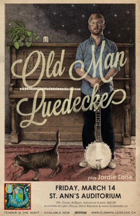 Old Man Luedecke (SOLD OUT), Jordie Lane @ St. Ann's Academy Auditorium - Mar 14, 2014