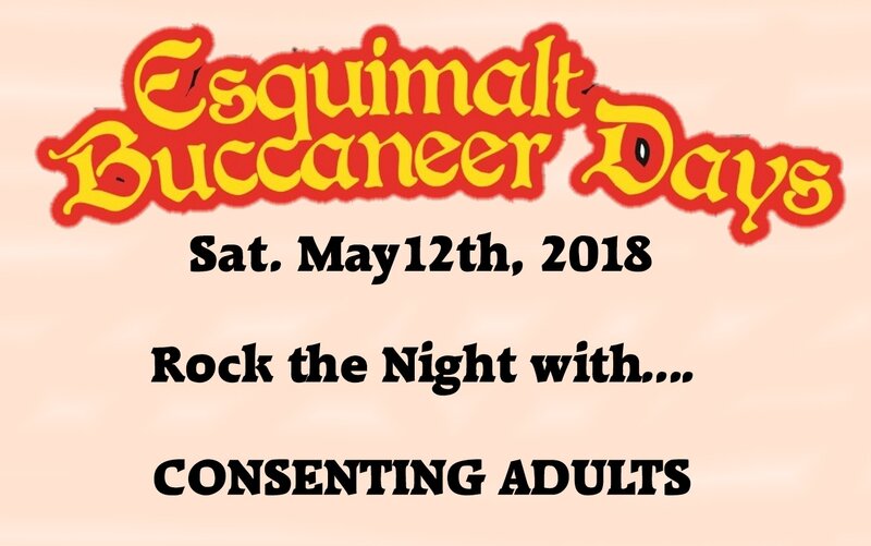 Buccaneer Days Dance: Consenting Adults @ Archie Browning Sports Centre May 12 2018 - May 7th @ Archie Browning Sports Centre