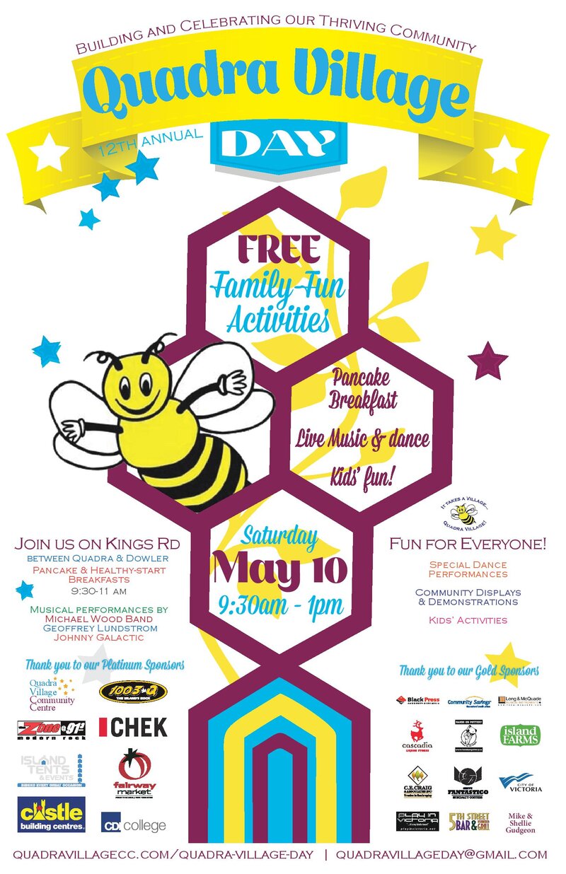 Michael Wood Band, Geoffrey Lundstrom, johnny galactic @ Kings Road between Quadra and Dowler May 10 2014 - May 2nd @ Kings Road between Quadra and Dowler