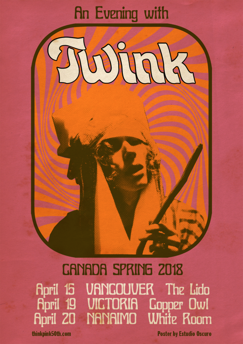 .: TWINK, BARNABY BENNETT @ Copper Owl Apr 19 2018 - Jun 4th @ Copper Owl