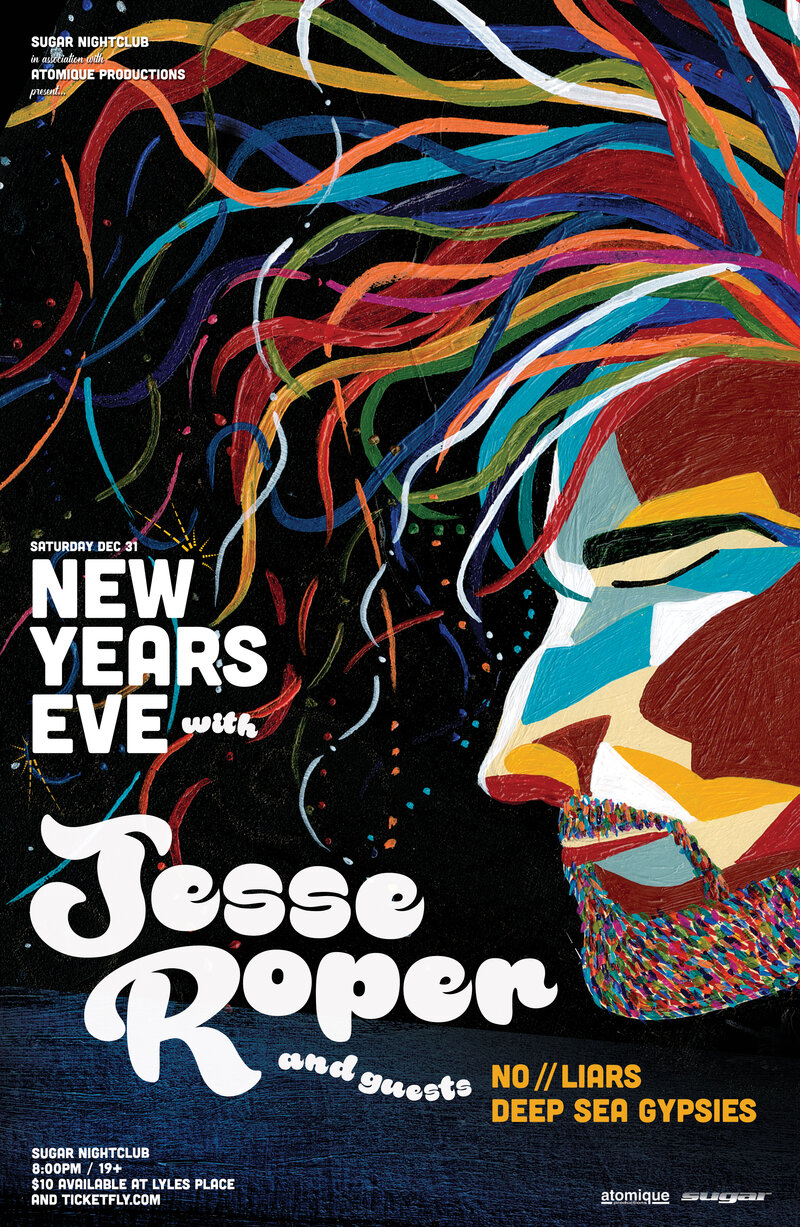 Jesse Roper, Deep Sea Gypsies, No Liars @ Capital Ballroom Dec 31 2016 - May 5th @ Capital Ballroom