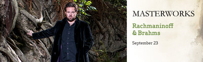 Rachmaninoff and Brahms: Christian Kluxen  (conductor), Georgy Tchaidze  (piano) @ Royal Theatre Sep 23 2019 - Jun 4th @ Royal Theatre