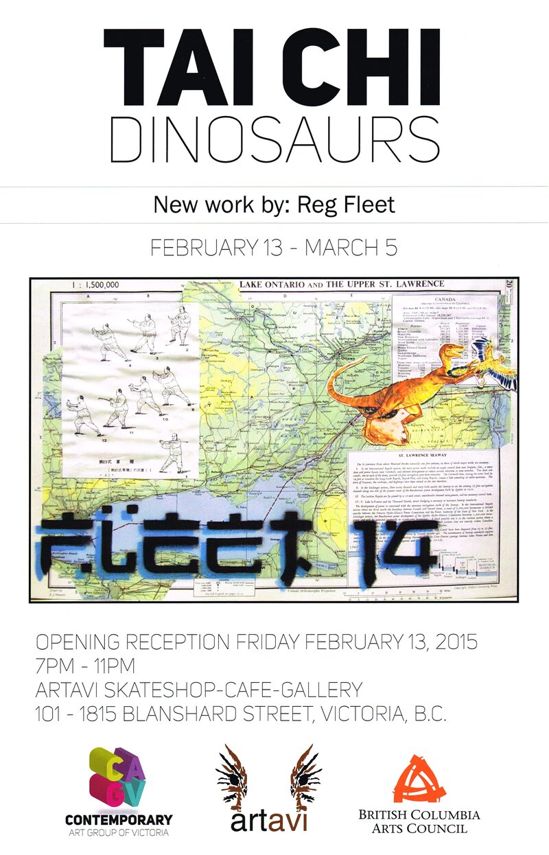 Tai Chi Dinosaurs: Reg Fleet @ Artavi Skateboards - Feb 13, 2015