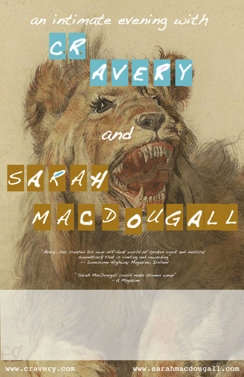 C.R. AVERY AND SARAH MACDOUGALL: Sarah MacDougall, C.R. Avery @ The Solstice Cafe & Lounge Nov 15 2013 - May 22nd @ The Solstice Cafe & Lounge