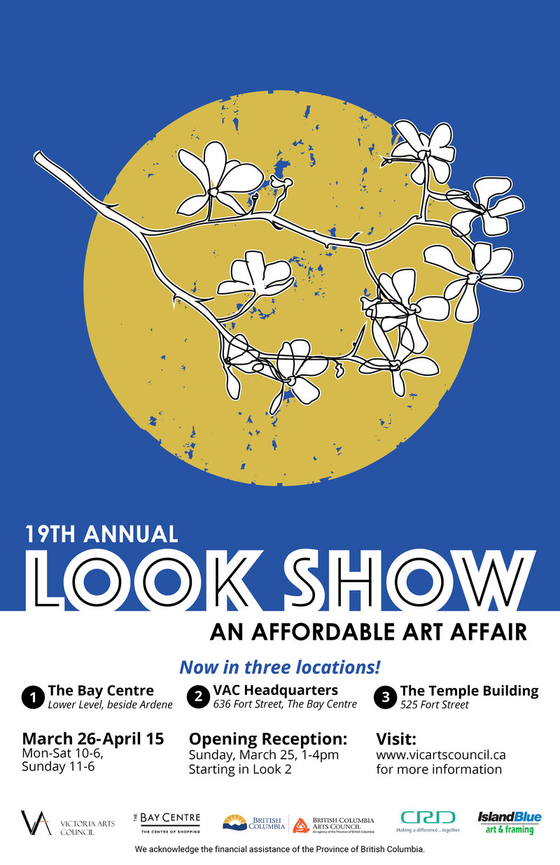 19th Annual Look Show @ Three Victoria Arts Council Pop-up Galleries - Mar 25, 2018