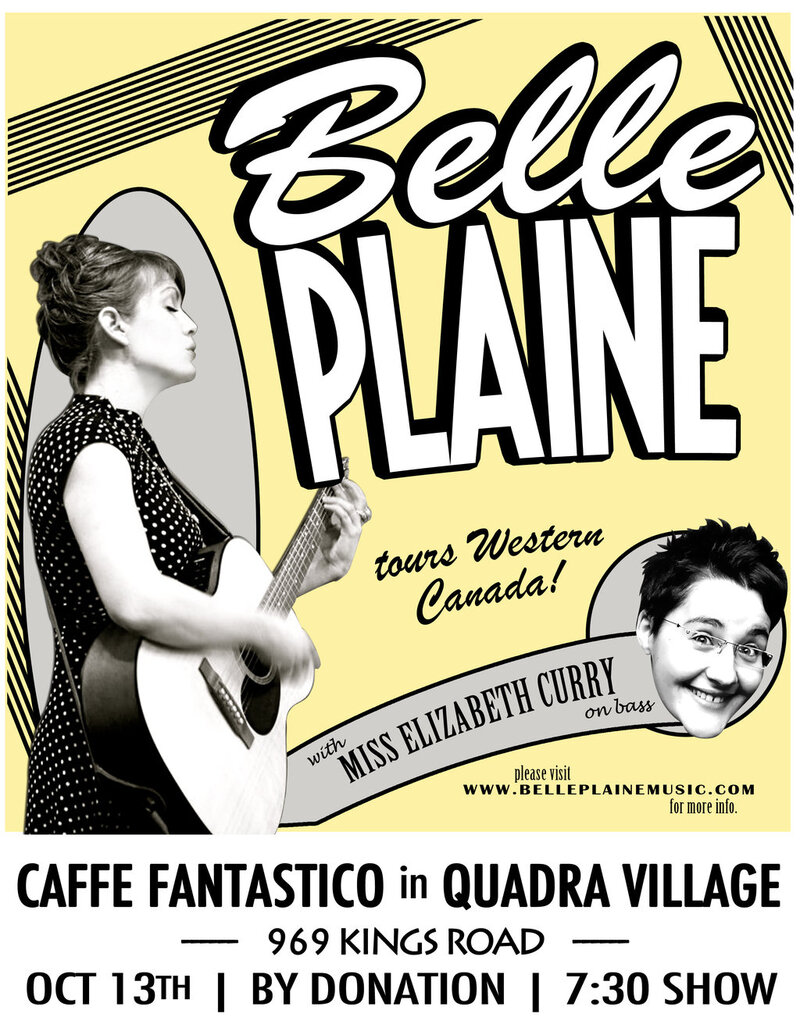 Belle Plaine, Elizabeth Curry @ Caffe Fantastico  - Oct 13, 2011