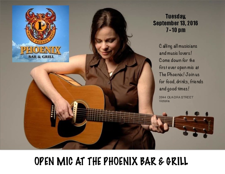 Open Mic With: Maxine @ The Phoenix Bar and Grill Sep 13 2016 - Jun 3rd @ The Phoenix Bar and Grill